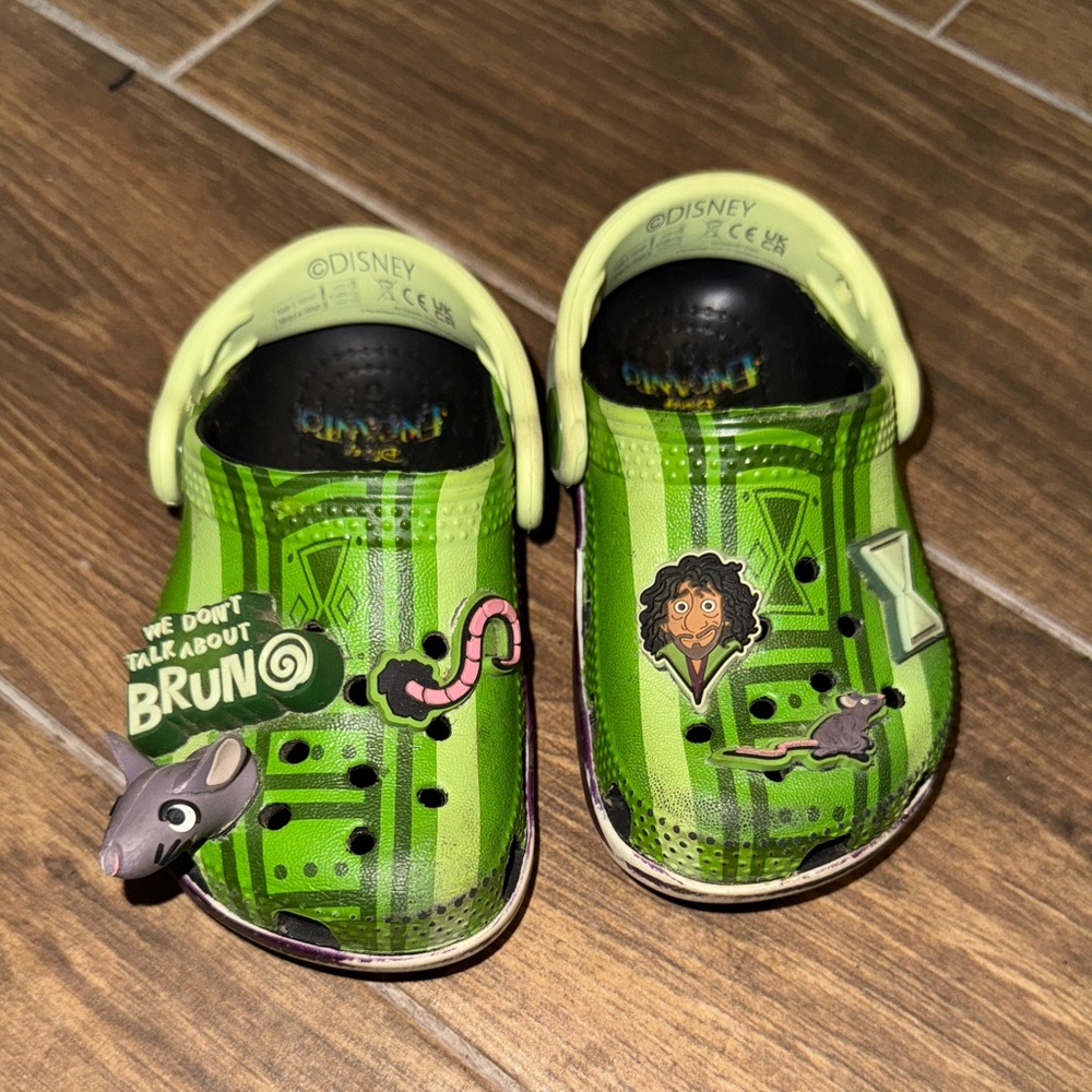 Disney Encanto Green Crocs